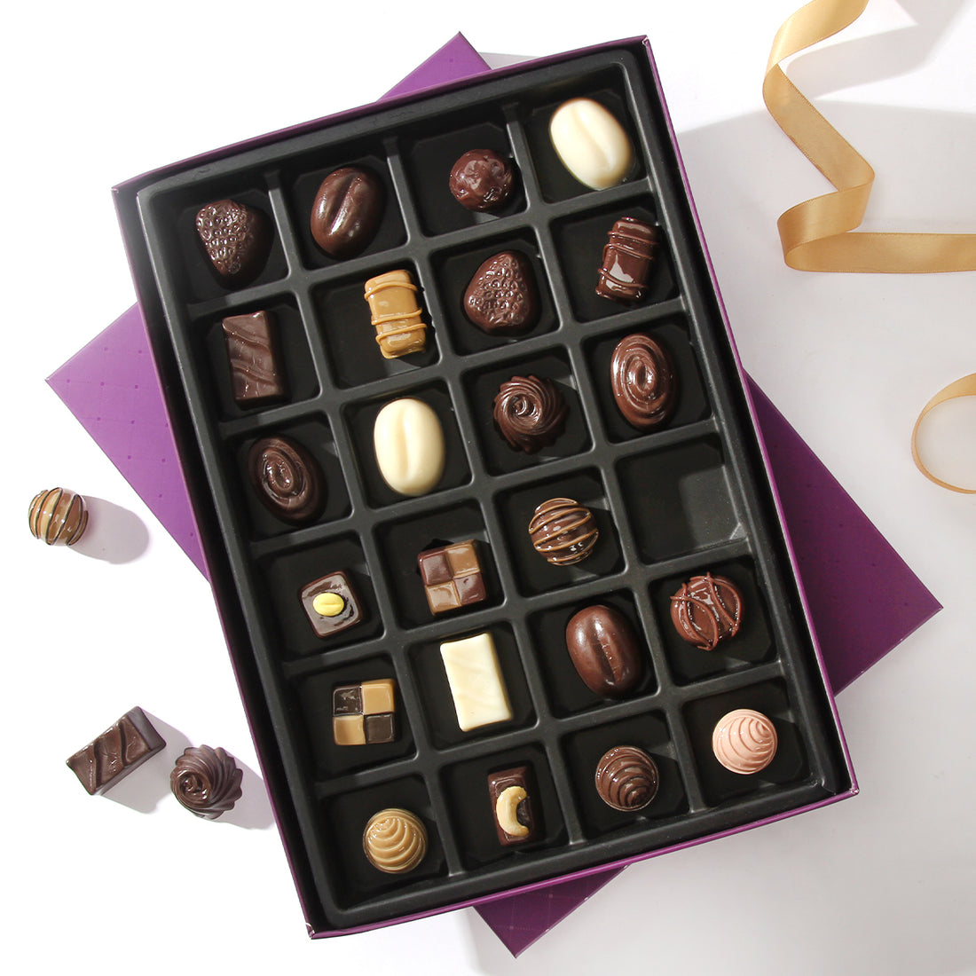 Purple Valentine's Day Chocolate Packaging Gift Box