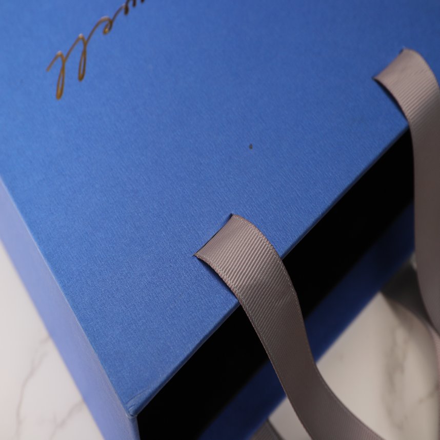 Luxury Green Drawstring Gift Box With Drawers