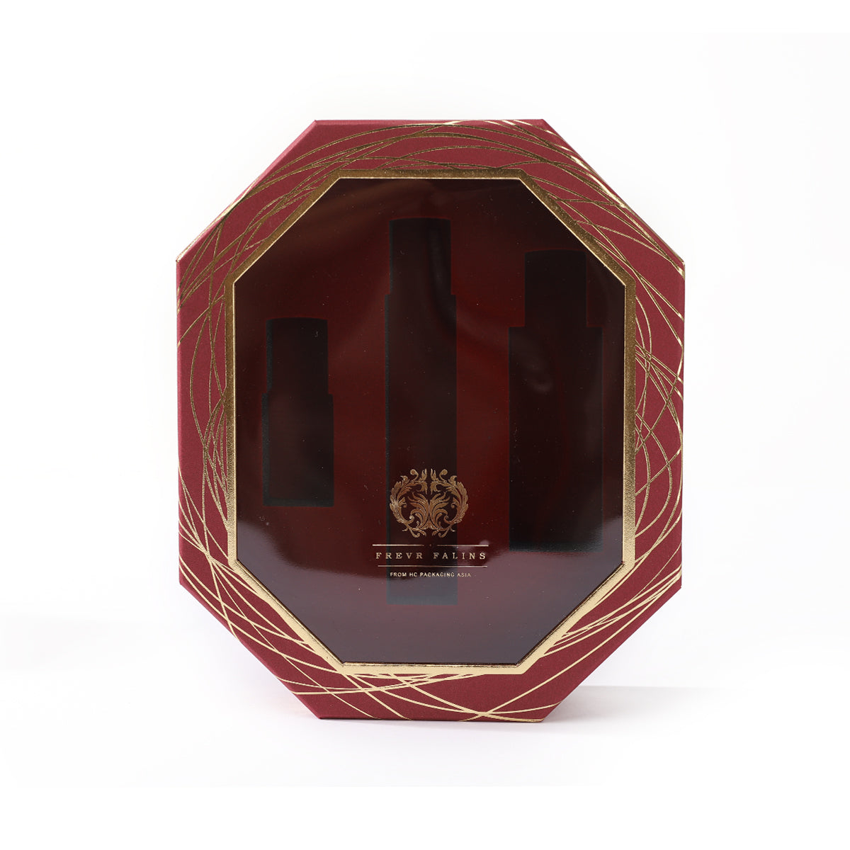 Lid&Base Box With Window For Perfume Packaging
