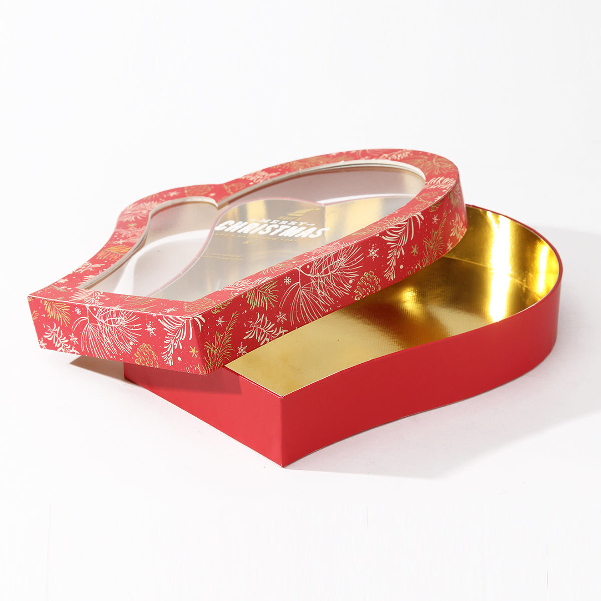 Creatively designed Christmas chocolate top and bottom boxes