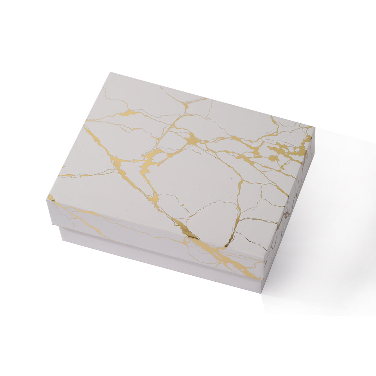 Beautiful White Marble Paper Perfume Box