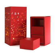 Hollow Food Drawer box Packaging Red