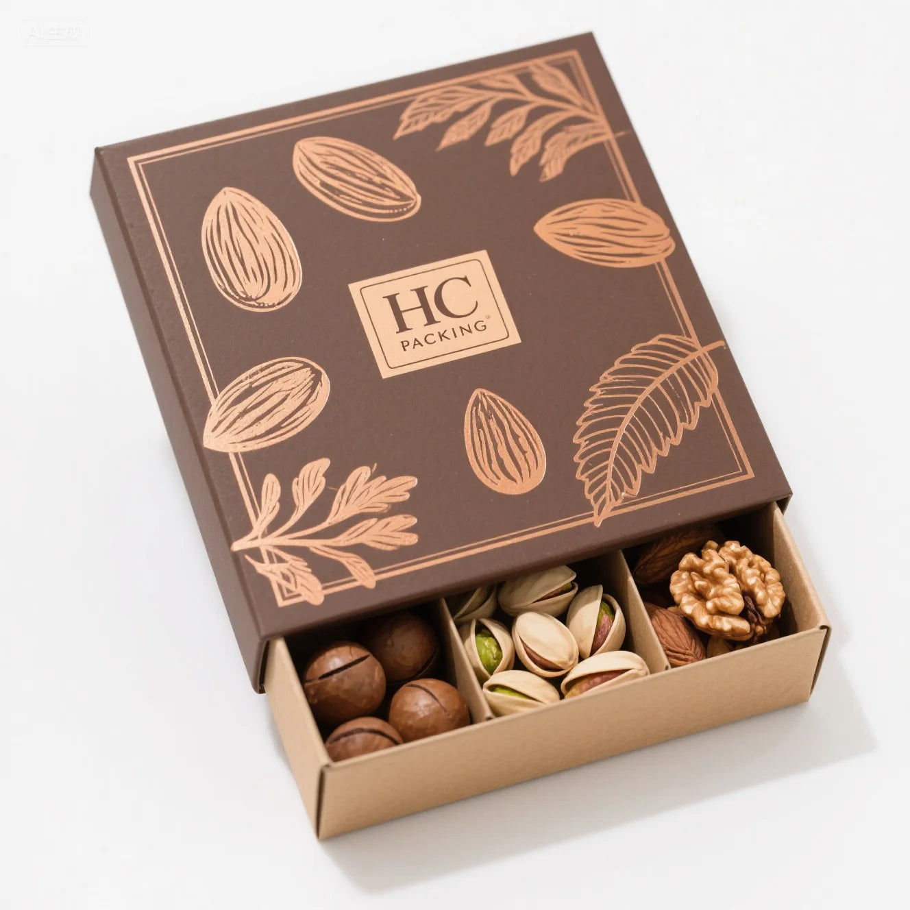 BRCGS Certificated Drawer Box for Nuts