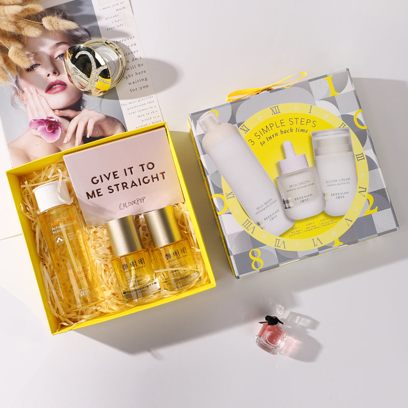 cardboard printing skincare setting box