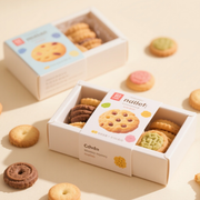 BRCGS Certificated Custom Cookie Paper Box with Sleeve