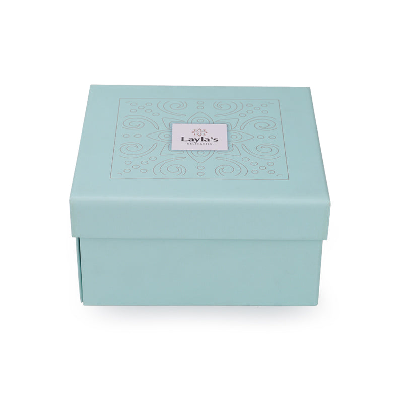Double layer chocolate packaging box custom