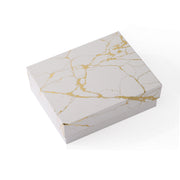 Beautiful White Marble Paper Perfume Box