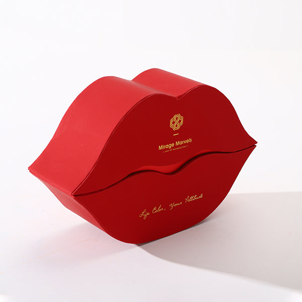 Red Leather Lipstick Gift Box