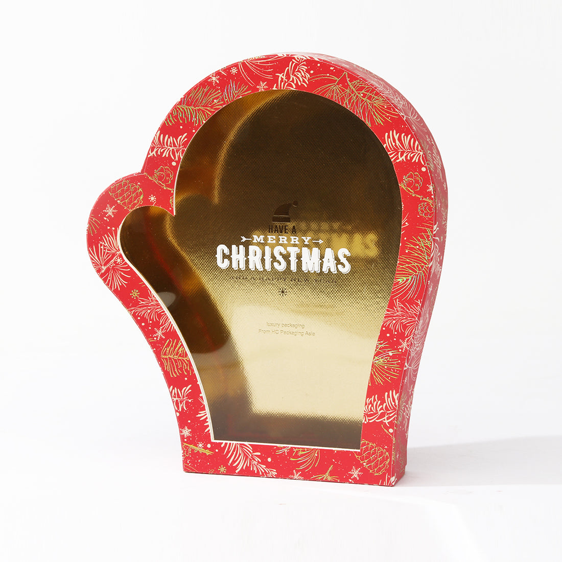 Creatively designed Christmas chocolate top and bottom boxes