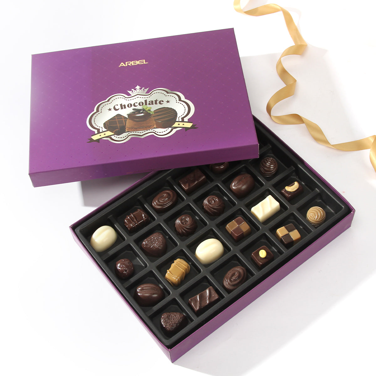 Purple Valentine's Day Chocolate Packaging Gift Box