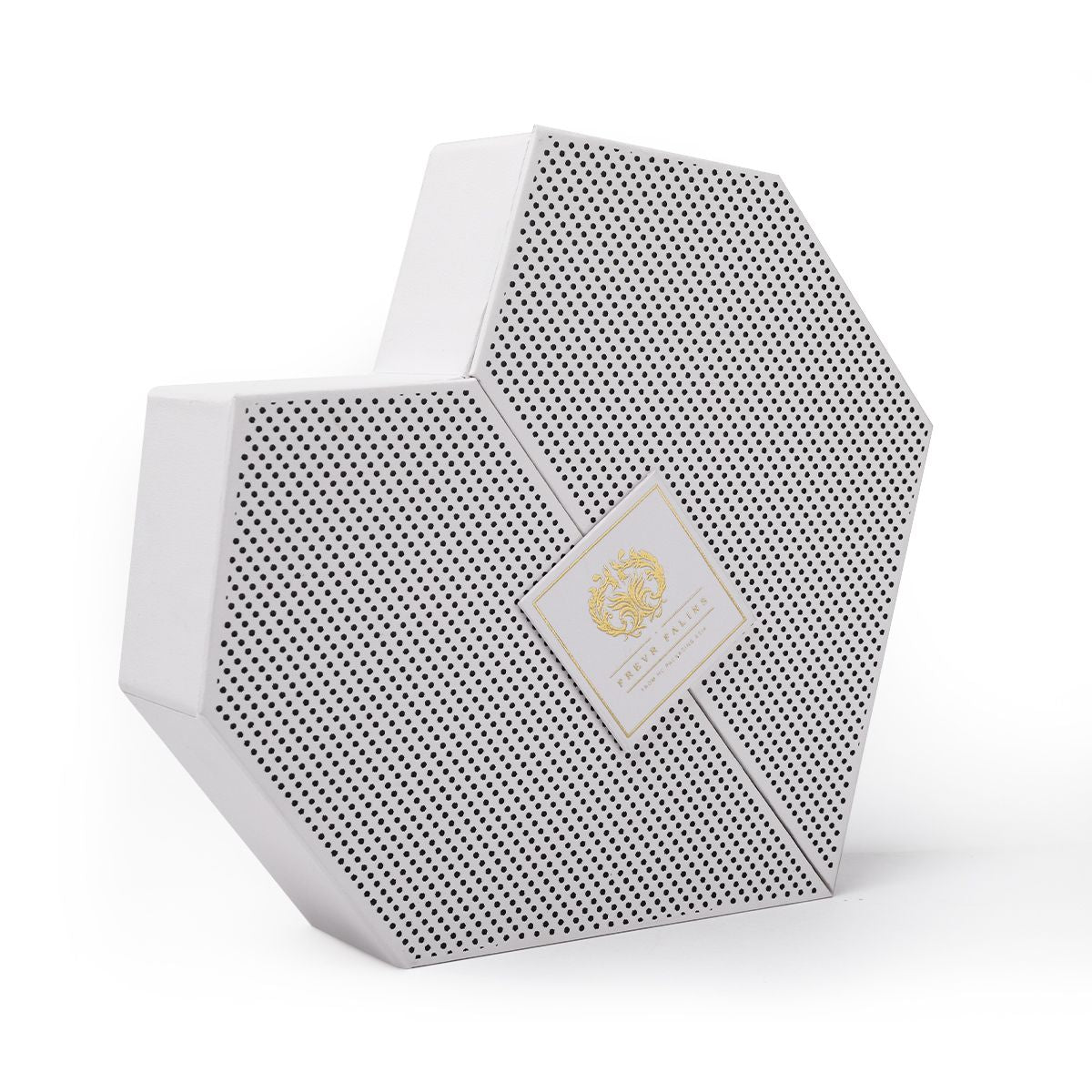 Paper Heart Shape Perfume Packaging box