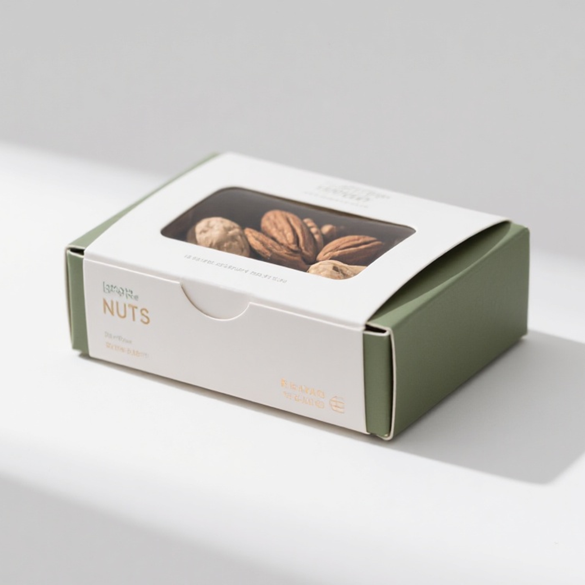 Folding Carton Box for Nuts