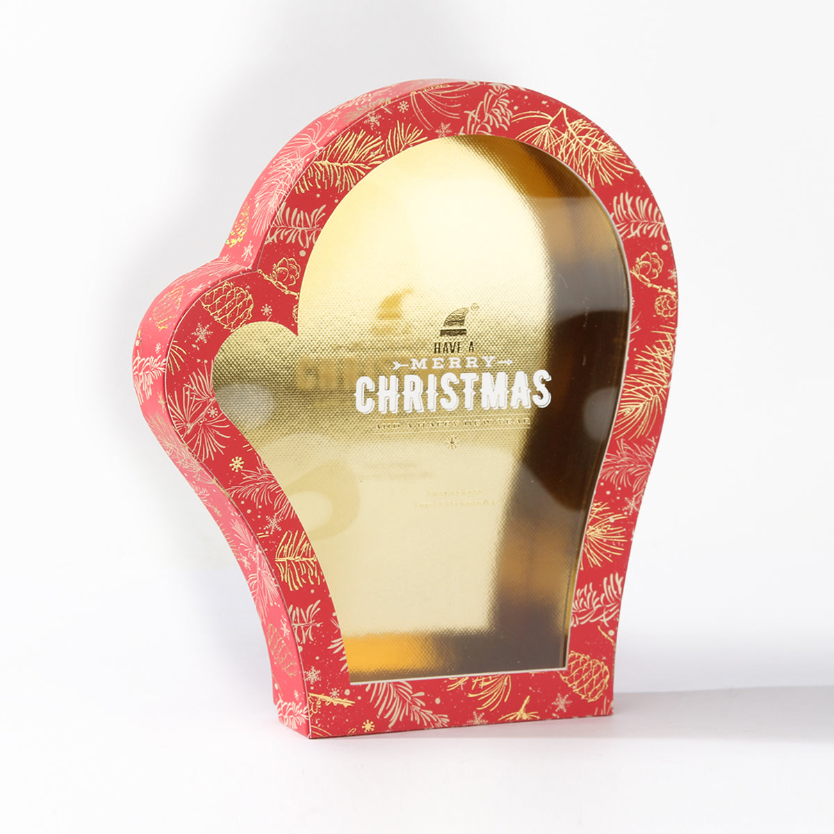 Creatively designed Christmas chocolate top and bottom boxes