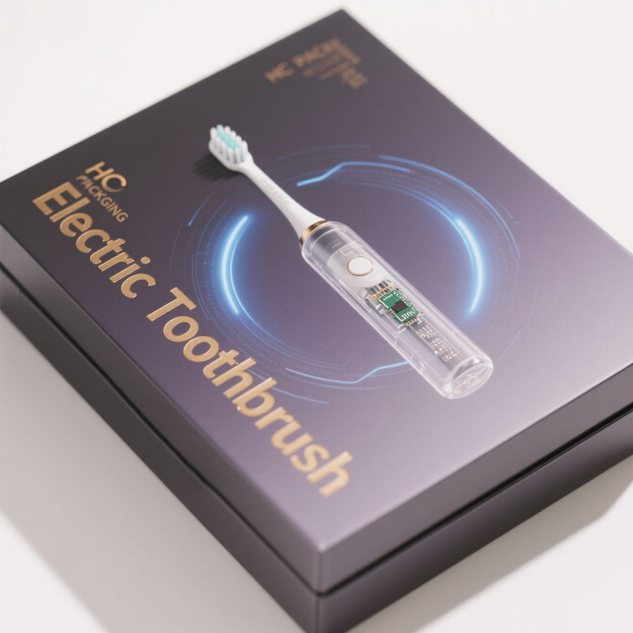 Lid and Base Box for Electric Toothbrush