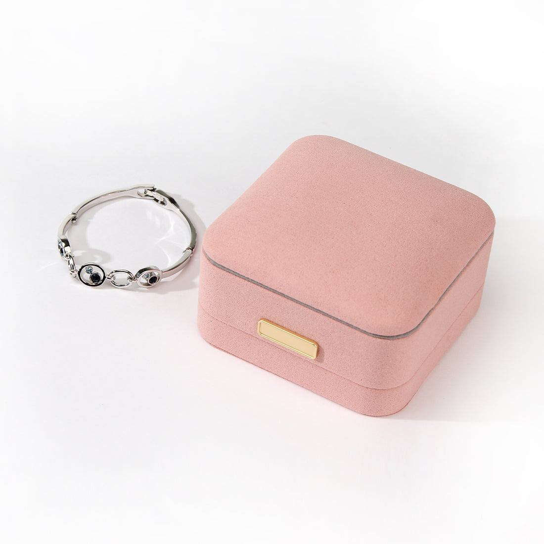 Bracelet Bracelet Pink Leather High-end Gift Box