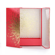 Pretty 2 Doors Opened Red perfume display packaging box