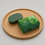 Folding Paper Box for Aloe Vera Herbal Soap