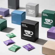 BRCGS Certificated Custom Paper Box for drip bag coffee