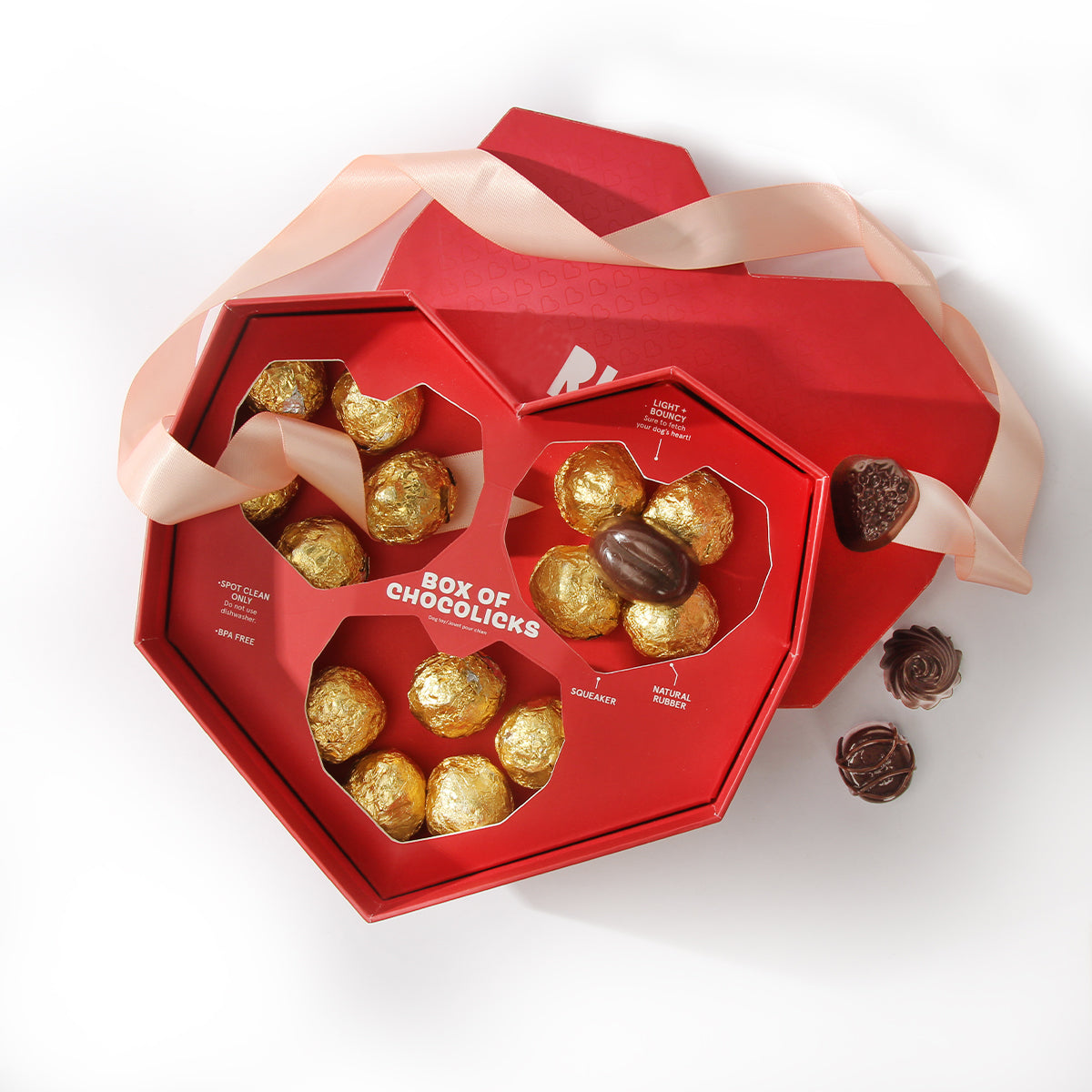 Heart Chocolate Packaging Box Custom