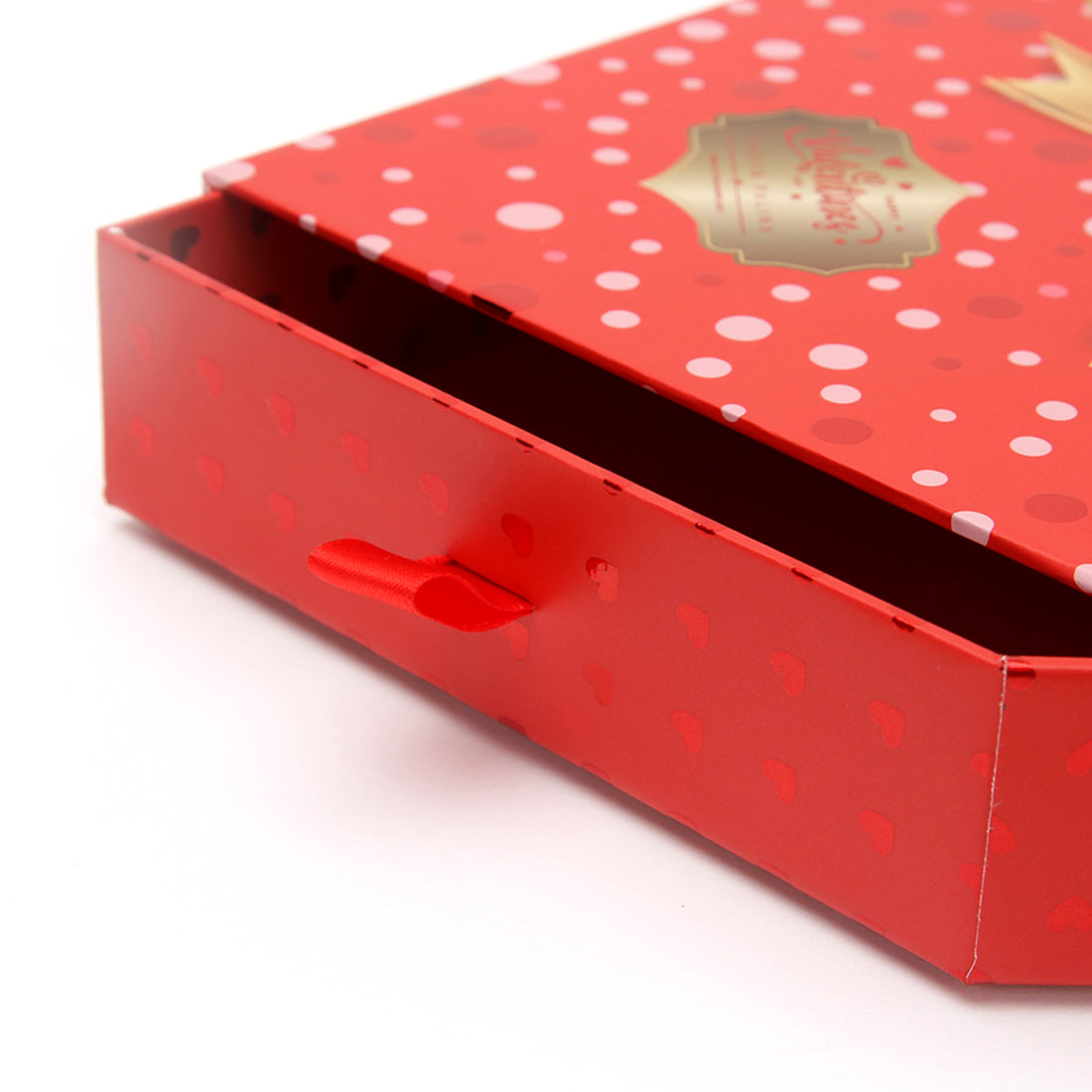 Red Drawer Chocolate Paper Packaging Gift Box