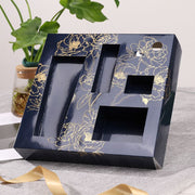 BRCGS certified lid and base box for cosmetic gift setting