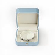 Glacier Blue High-Quality Leather Jewelry Packaging