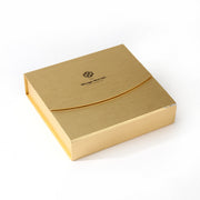 Gold magnetic necklace gift box