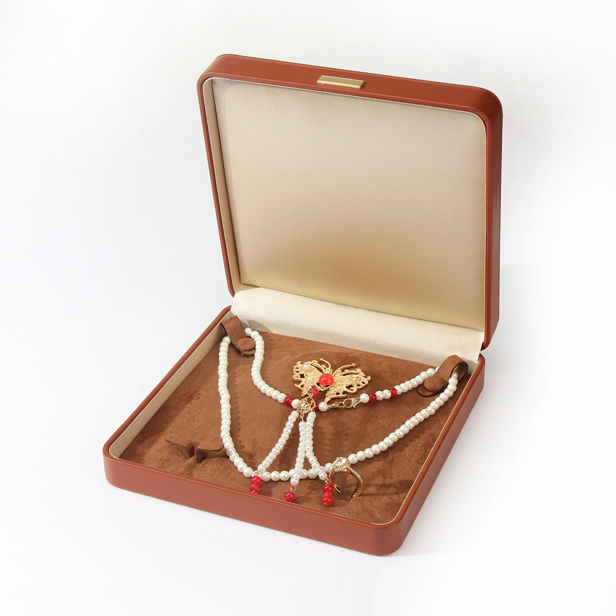 Exquisite Leather Jewelry Storage Case