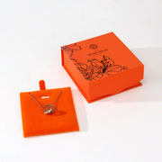 Customized jewelry necklace combination packaging box