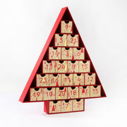 Christmas tree shape calendar box chocolate box