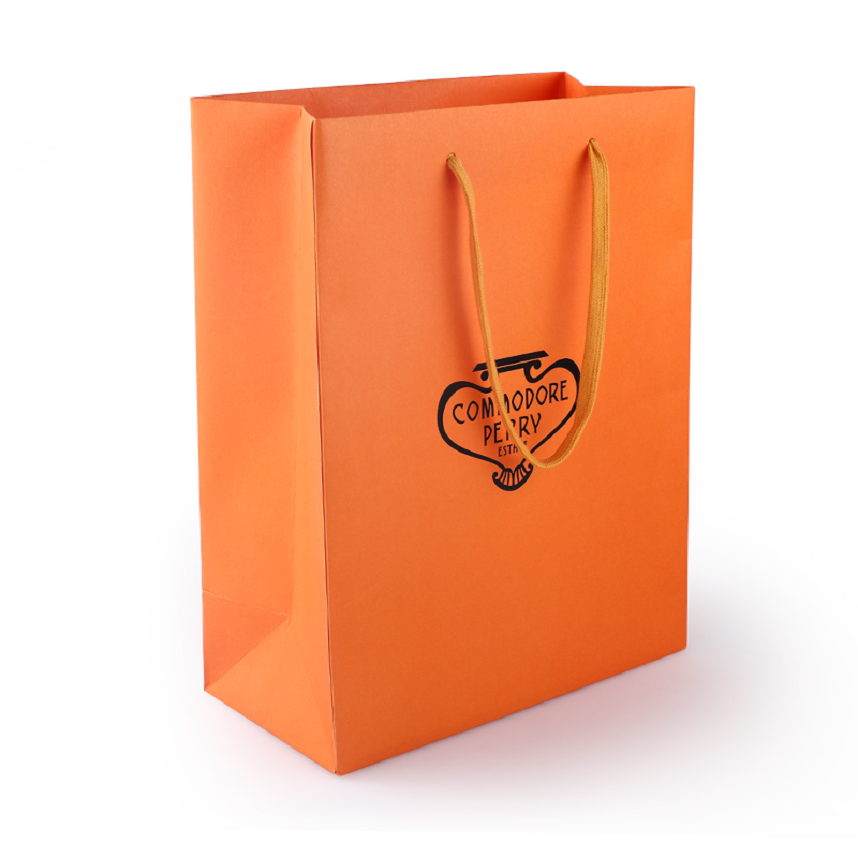 Orange Paper Bag