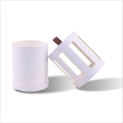 White Creative paper tube packaging