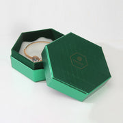 Emerald lid and base Jewelry Gift Box