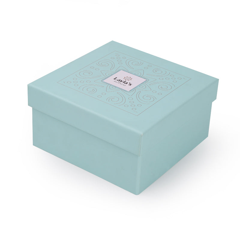 Double layer chocolate packaging box custom