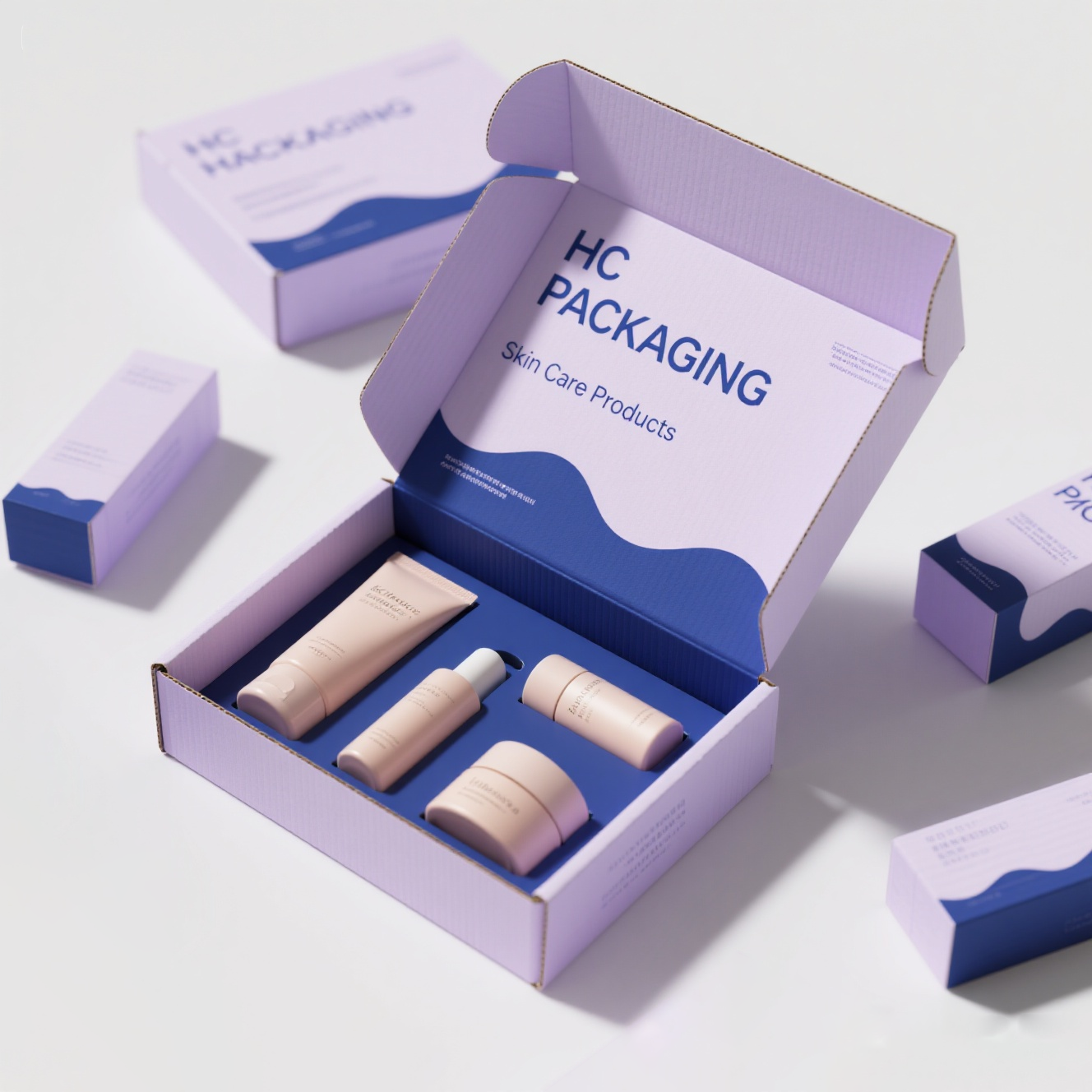 BRCGS Certificated Corrugated Box for Skin Care Kit