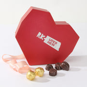Heart Chocolate Packaging Box Custom