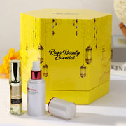 wholesale cardboard lid and base cosmetic skincare kits gift box