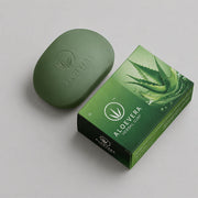 Folding Paper Box for Aloe Vera Herbal Soap