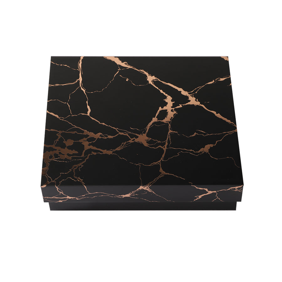 Beautiful Balck Marble Paper Perfume Box