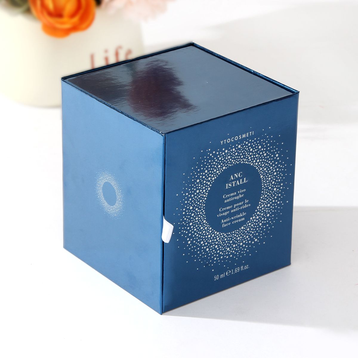Unique Design cardboard box for cream jar and lipbalm