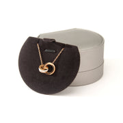 Silver leather jewelry exquisite gift box