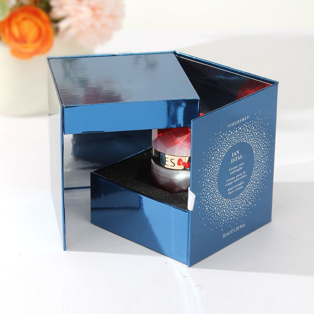 Unique Design cardboard box for cream jar and lipbalm