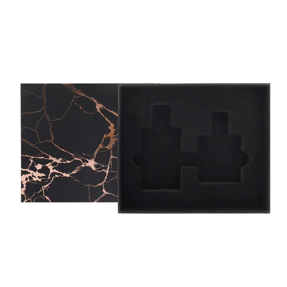 Beautiful Balck Marble Paper Perfume Box
