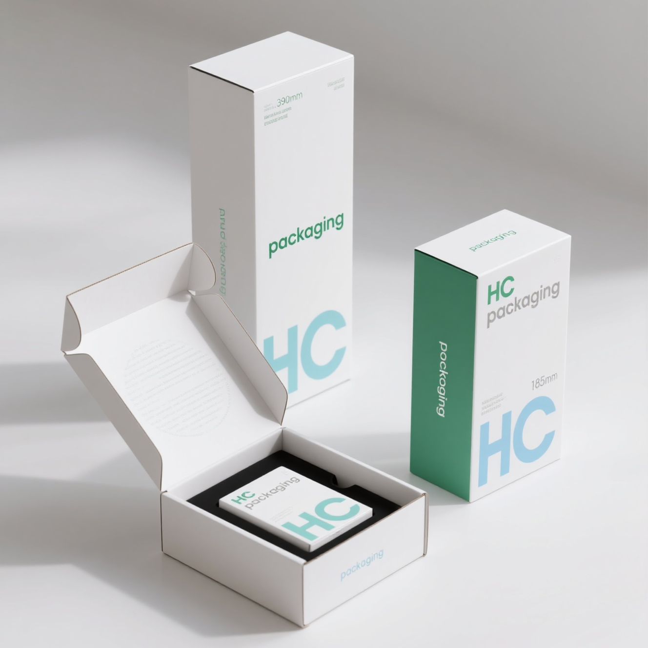 Straight Tuck Side Load Folding Carton Box for Face Cream