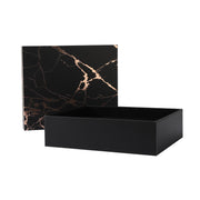 Beautiful Balck Marble Paper Perfume Box