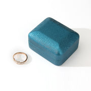 Ring beautifully packaged in leather gift box