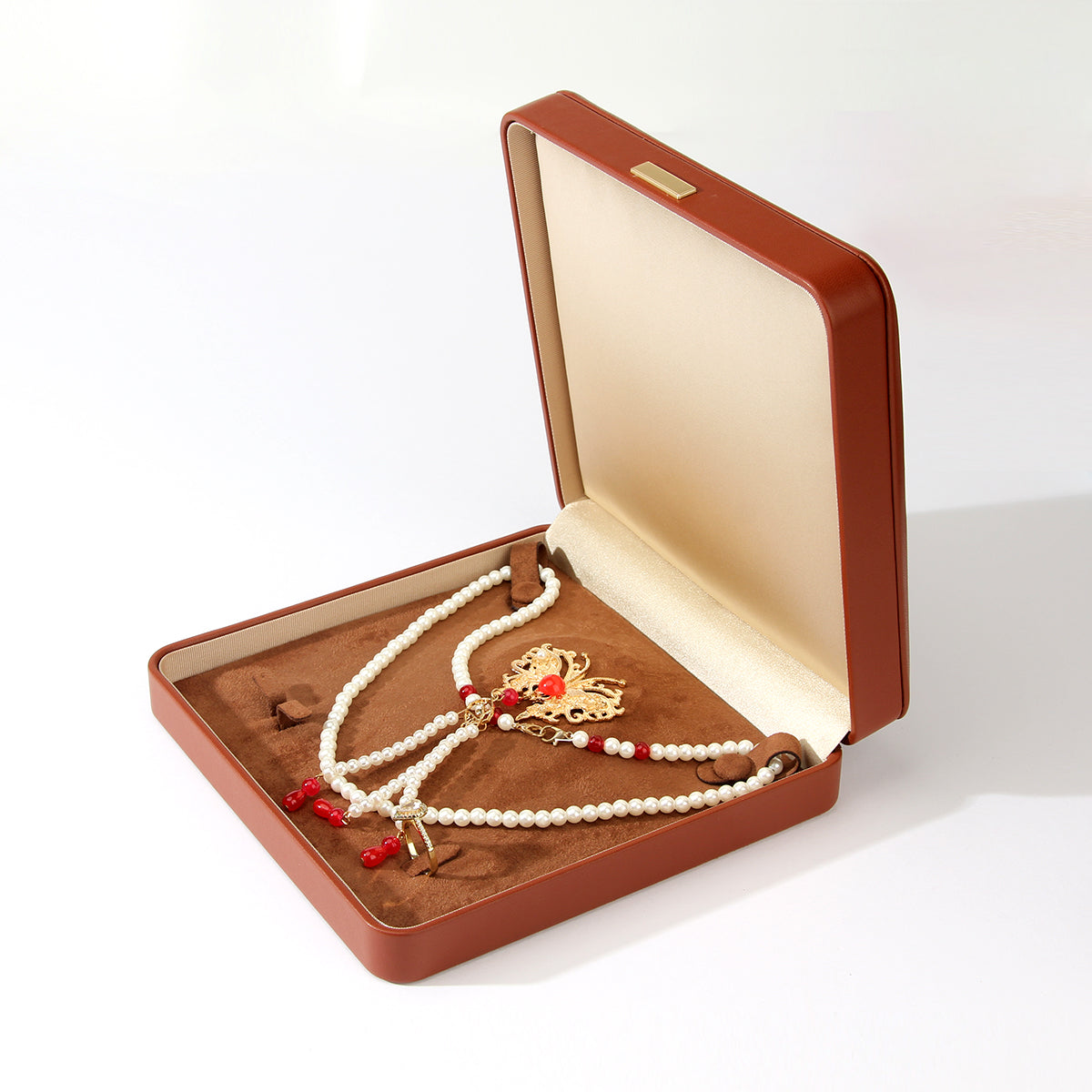 Exquisite Leather Jewelry Storage Case
