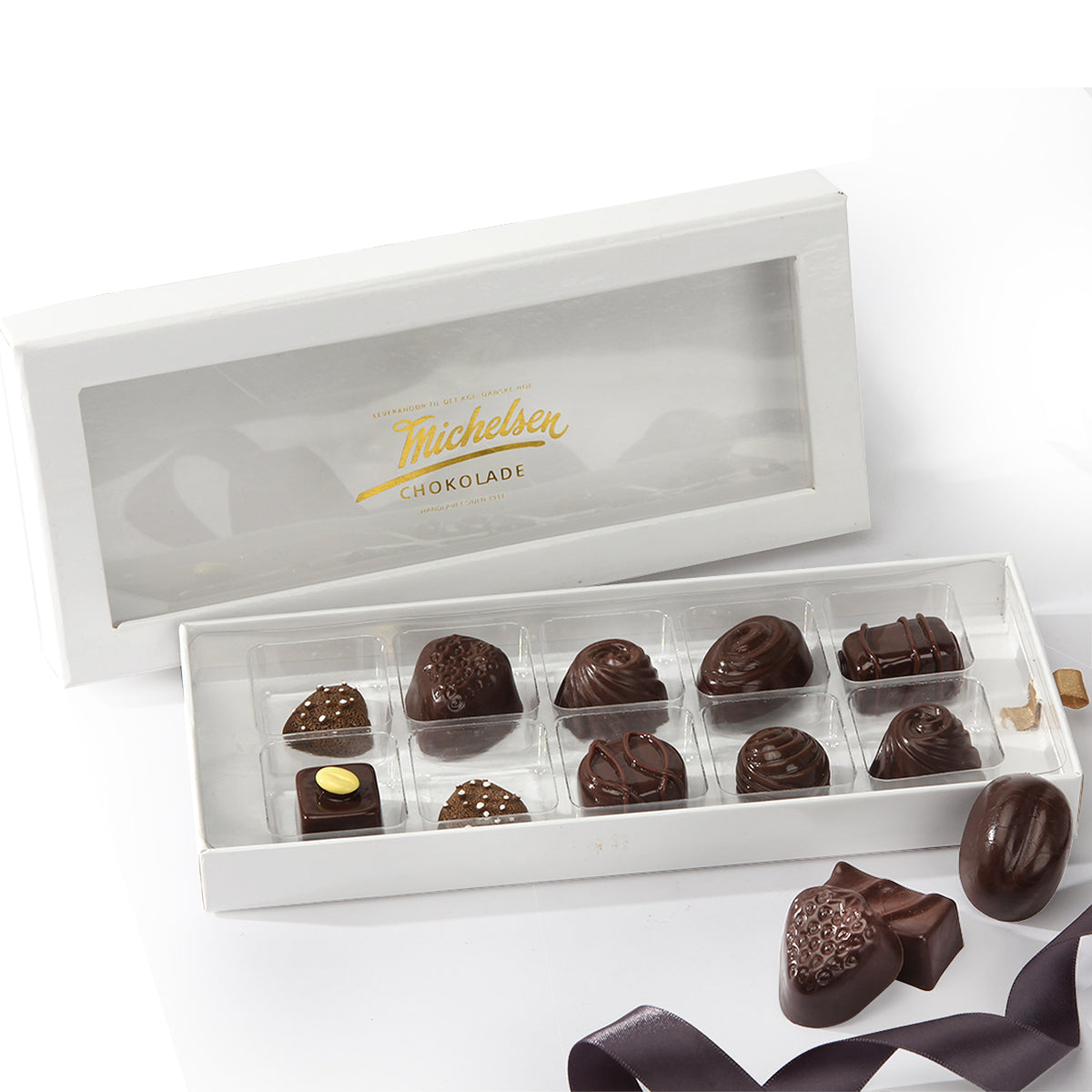 Chocolate Drawer Box with window