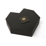 Black Polygon Heart Shape  Perfume Packaging box