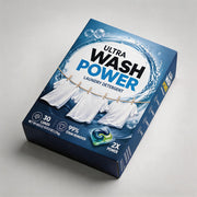 Folding Paper Box for Laundry Detergent